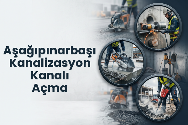 Aşağıpınarbaşı Kanalizasyon Kanalı Açma