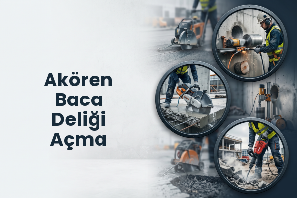 Akören Baca Deliği Açma