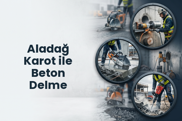 Aladağ Karot ile Beton Delme