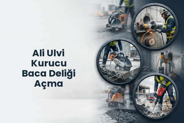 Ali Ulvi Kurucu Baca Deliği Açma