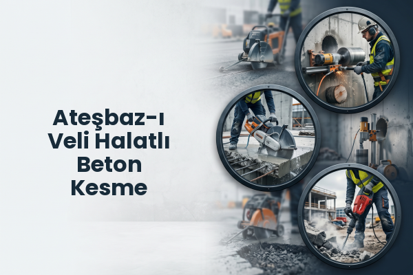 Ateşbaz-ı Veli Halatlı Beton Kesme