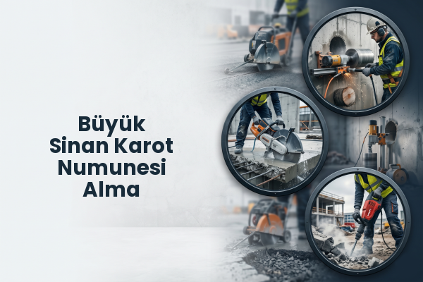 Büyük Sinan Karot Numunesi Alma