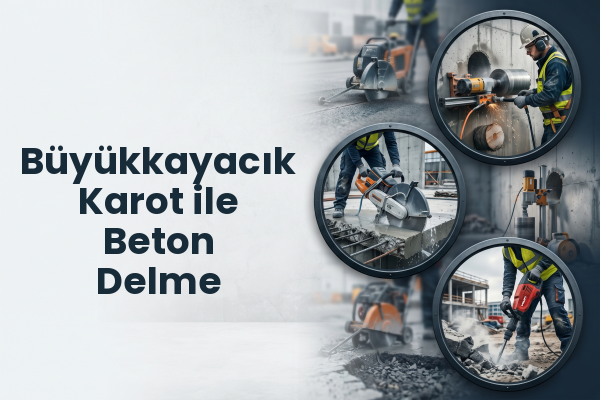 Büyükkayacık Karot ile Beton Delme