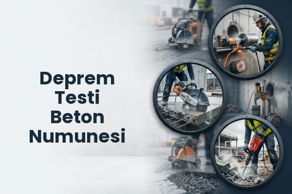 Deprem Testi Beton Numunesi
