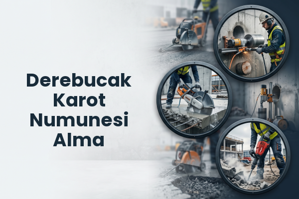 Derebucak Karot Numunesi Alma