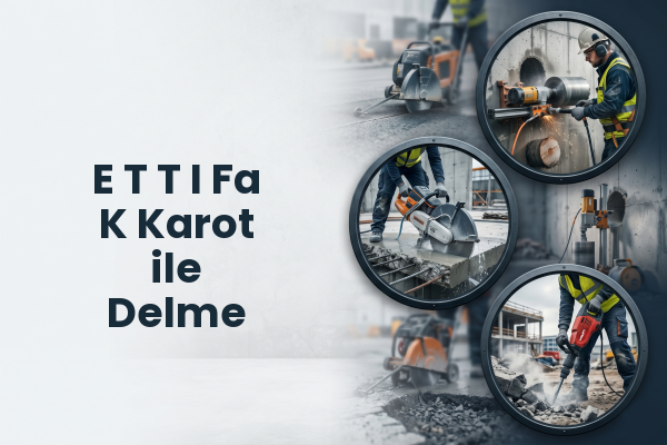 E T T I Fa K Karot ile Delme
