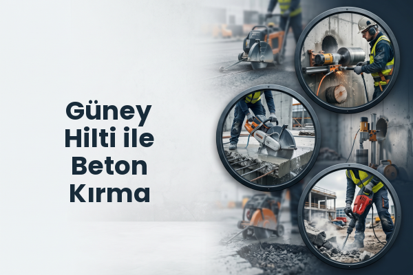 Güney Hilti ile Beton Kırma