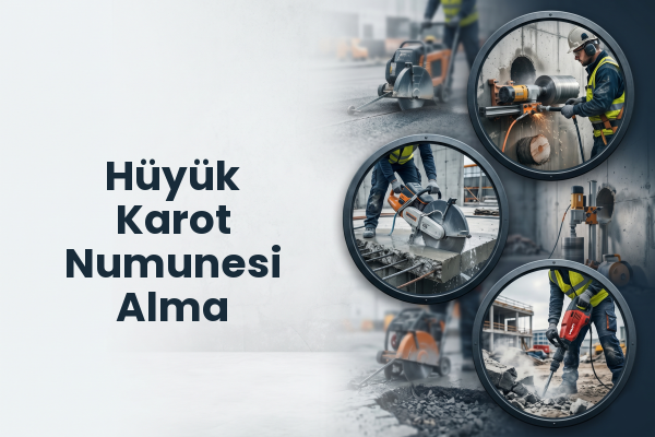 Hüyük Karot Numunesi Alma