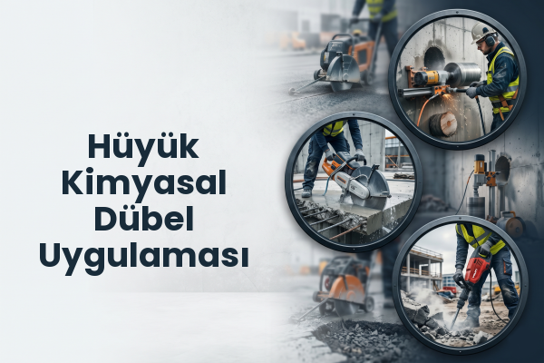 Hüyük Kimyasal Dübel Uygulaması