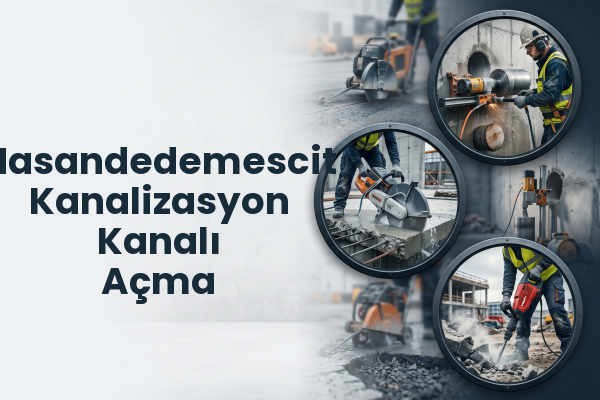 Hasandedemescit Kanalizasyon Kanalı Açma