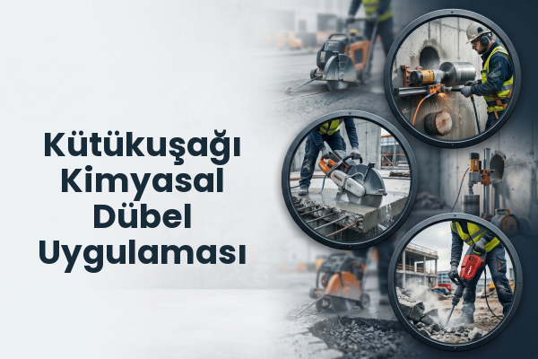 Kütükuşağı Kimyasal Dübel Uygulaması