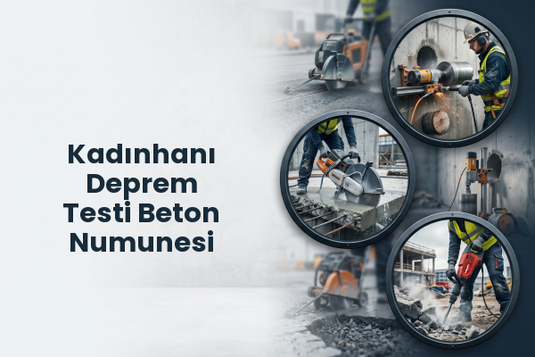 Kadınhanı Deprem Testi Beton Numunesi