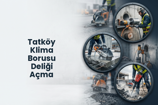 Tatköy Klima Borusu Deliği Açma