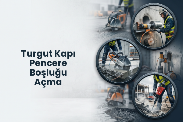Turgut Kapı Pencere Boşluğu Açma