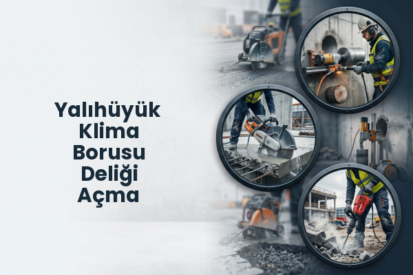 Yalıhüyük Klima Borusu Deliği Açma