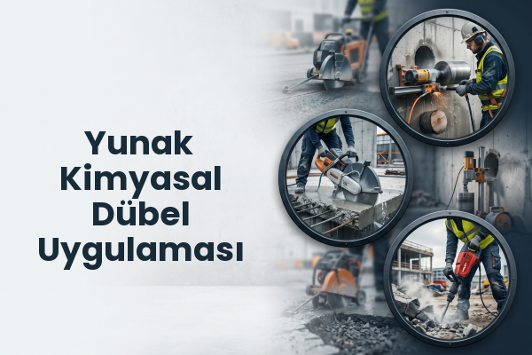 Yunak Kimyasal Dübel Uygulaması